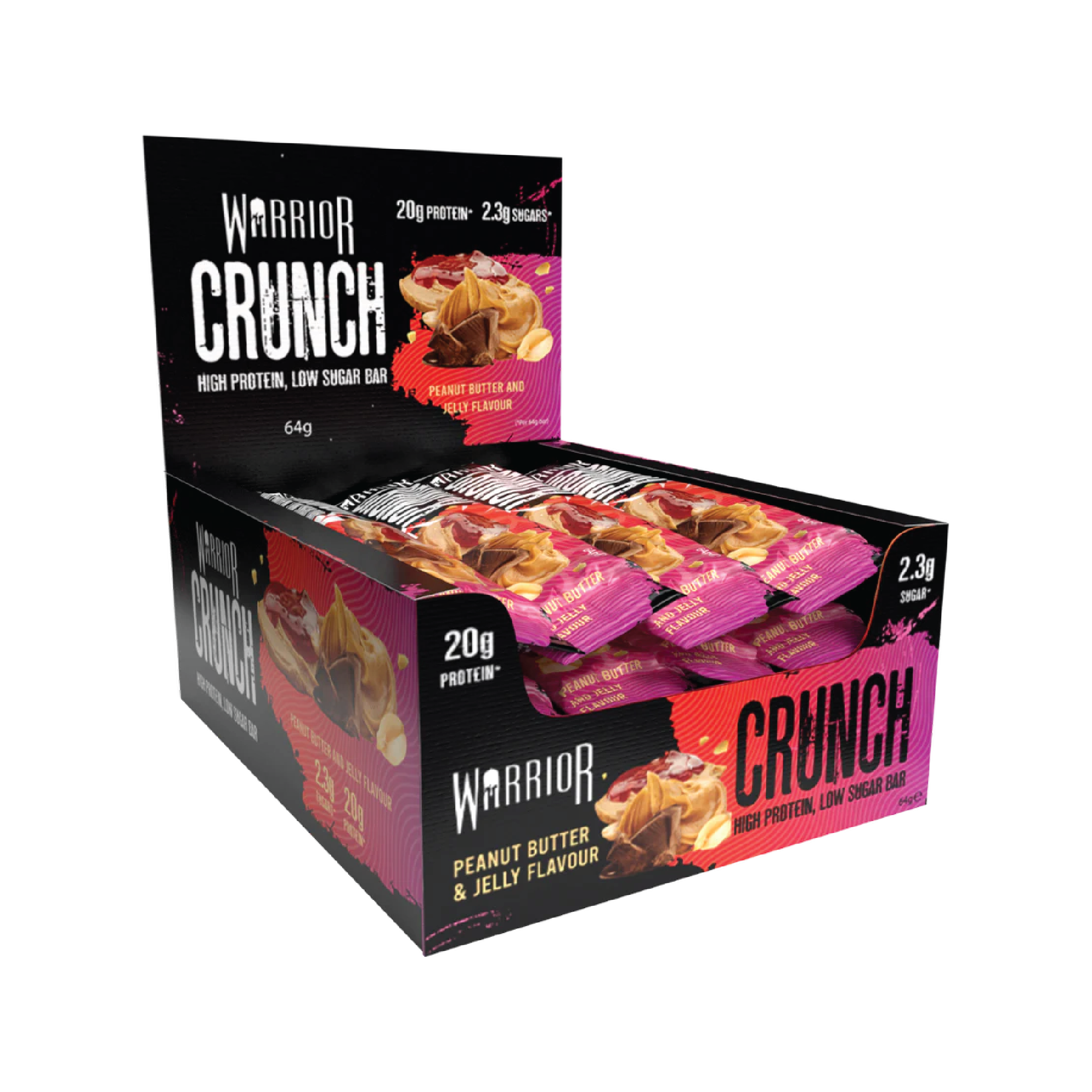 WARRIOR - CRUNCH HGH PROTEIN BARS
