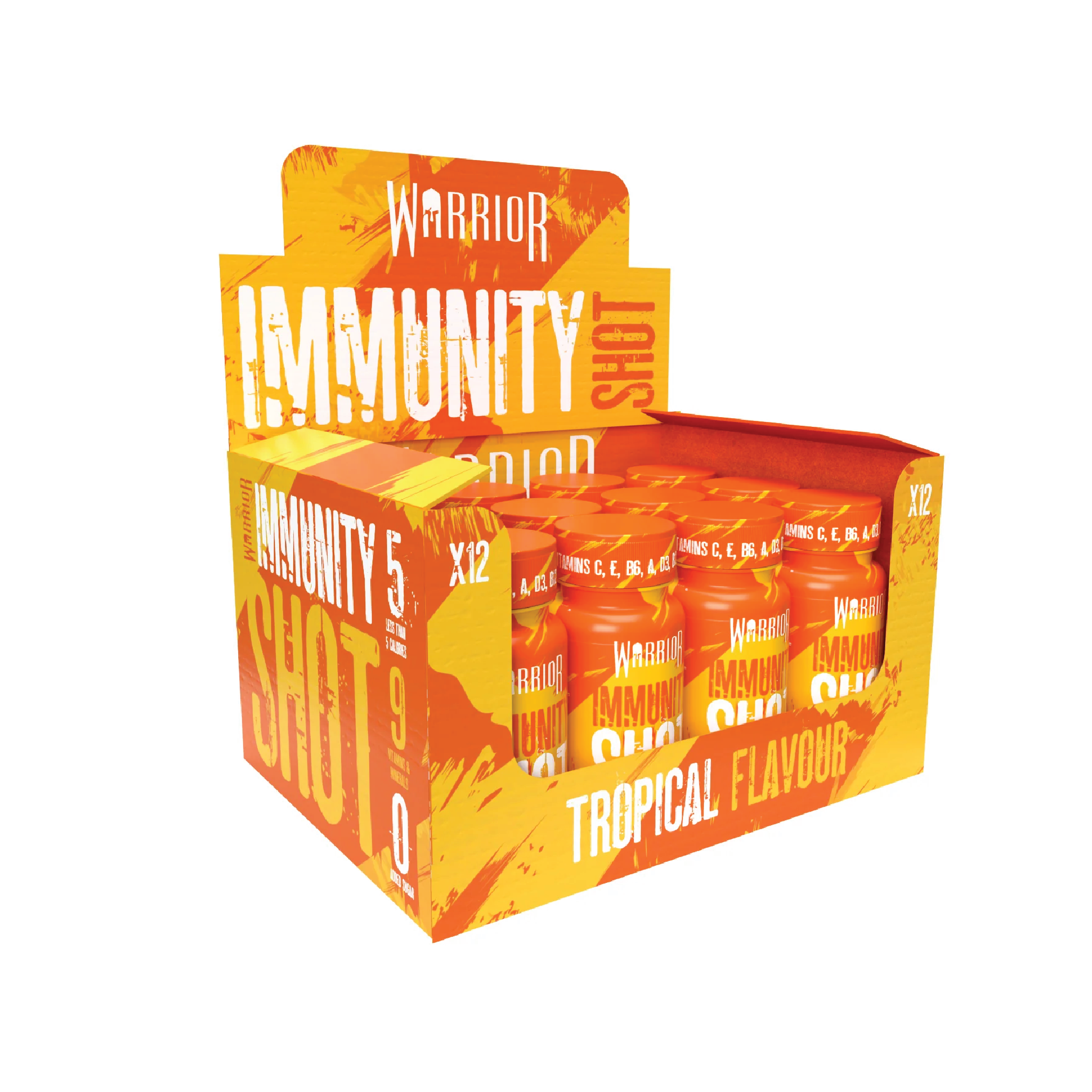 WARRIOR - IMMUNITY (9 ESSENTIAL VITAMINS) SHOTS
