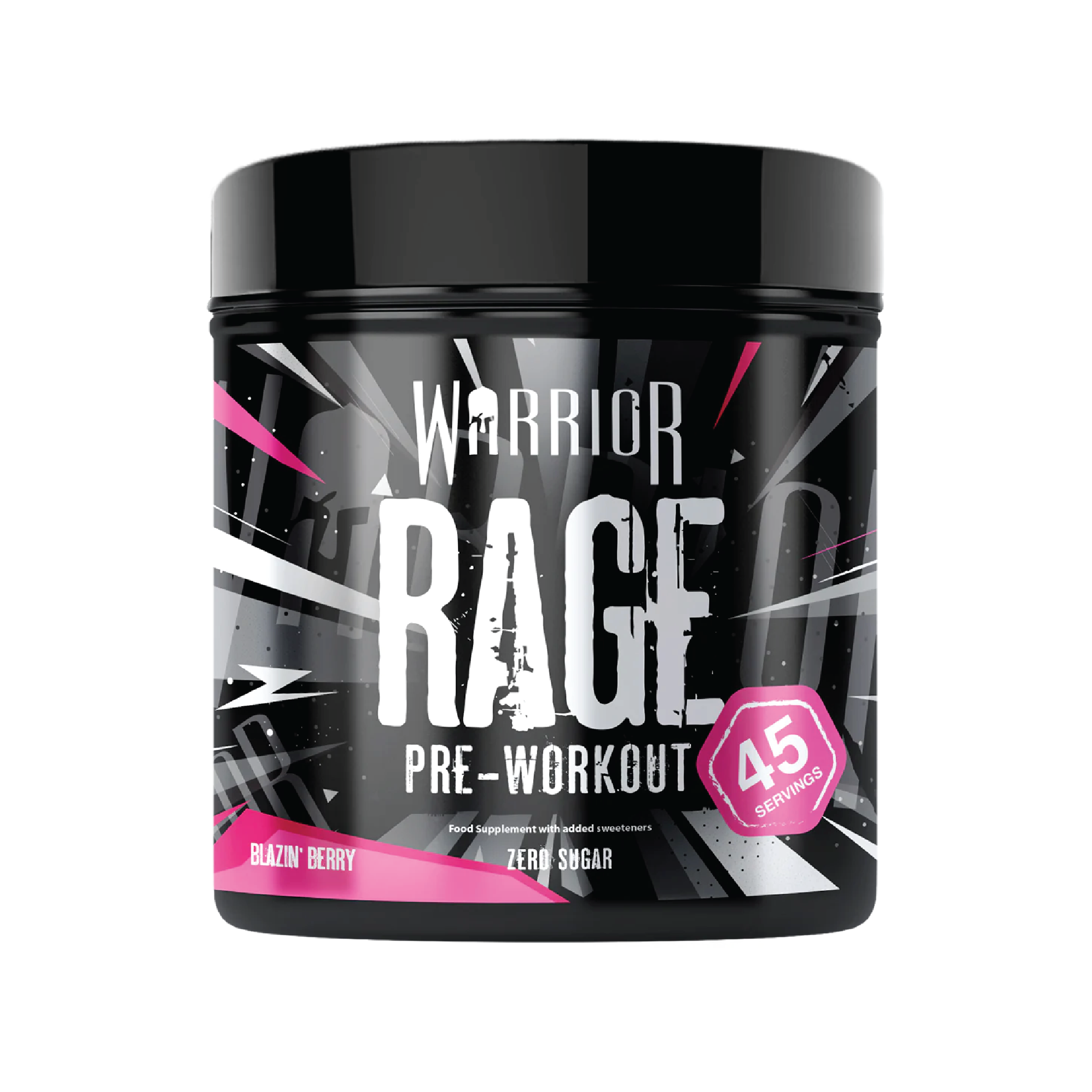 WARRIOR - RAGE HIGH-STIM HIGH PERFORMANCE PRE WORKOUT