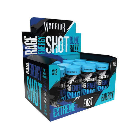 WARRIOR - RAGE HIGH-STIM HIGH PERFORMANCE ENERGY SHOTS