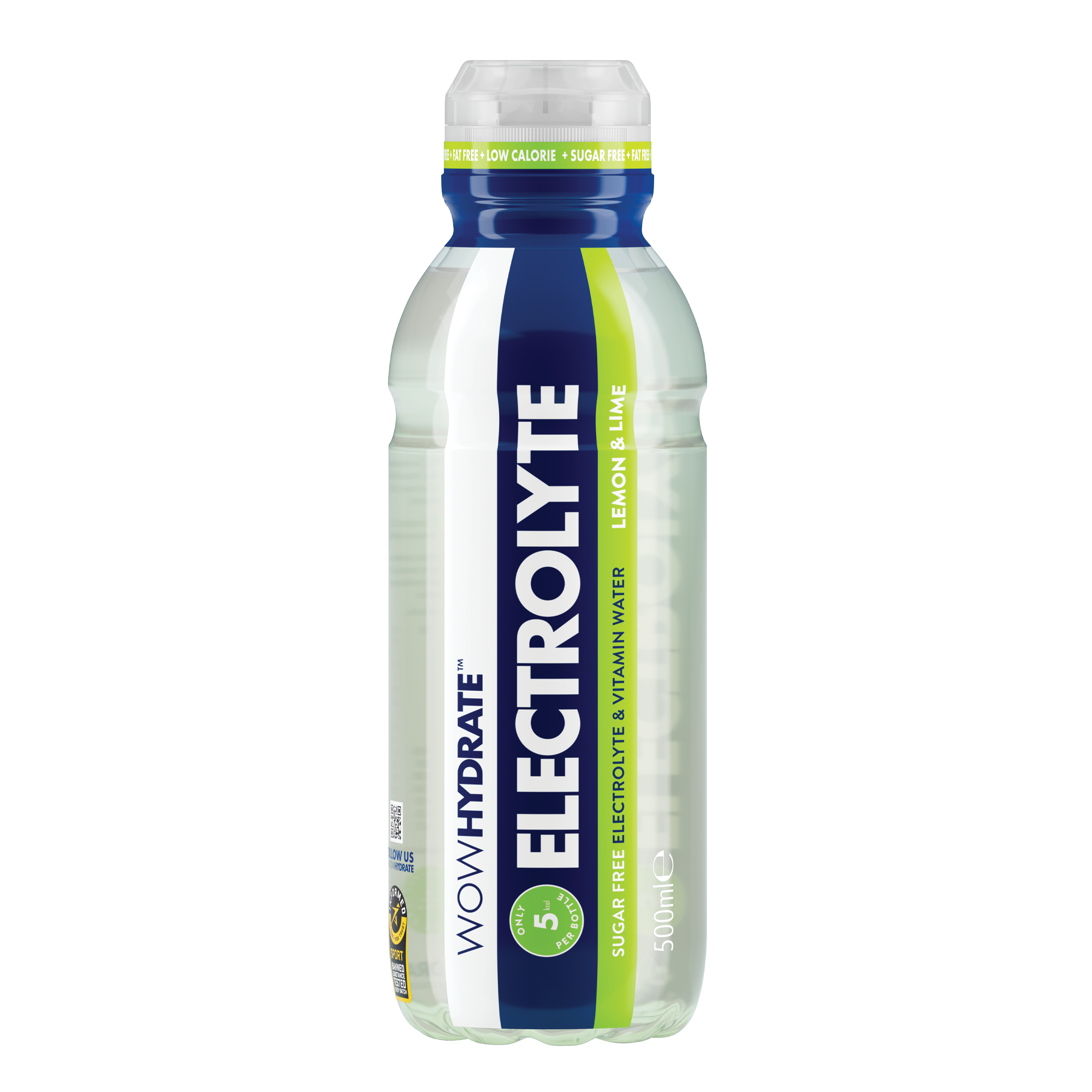 WOW HYDRATE - ELECTROLYTE WATER HYDRATION DRINK BOTTLES