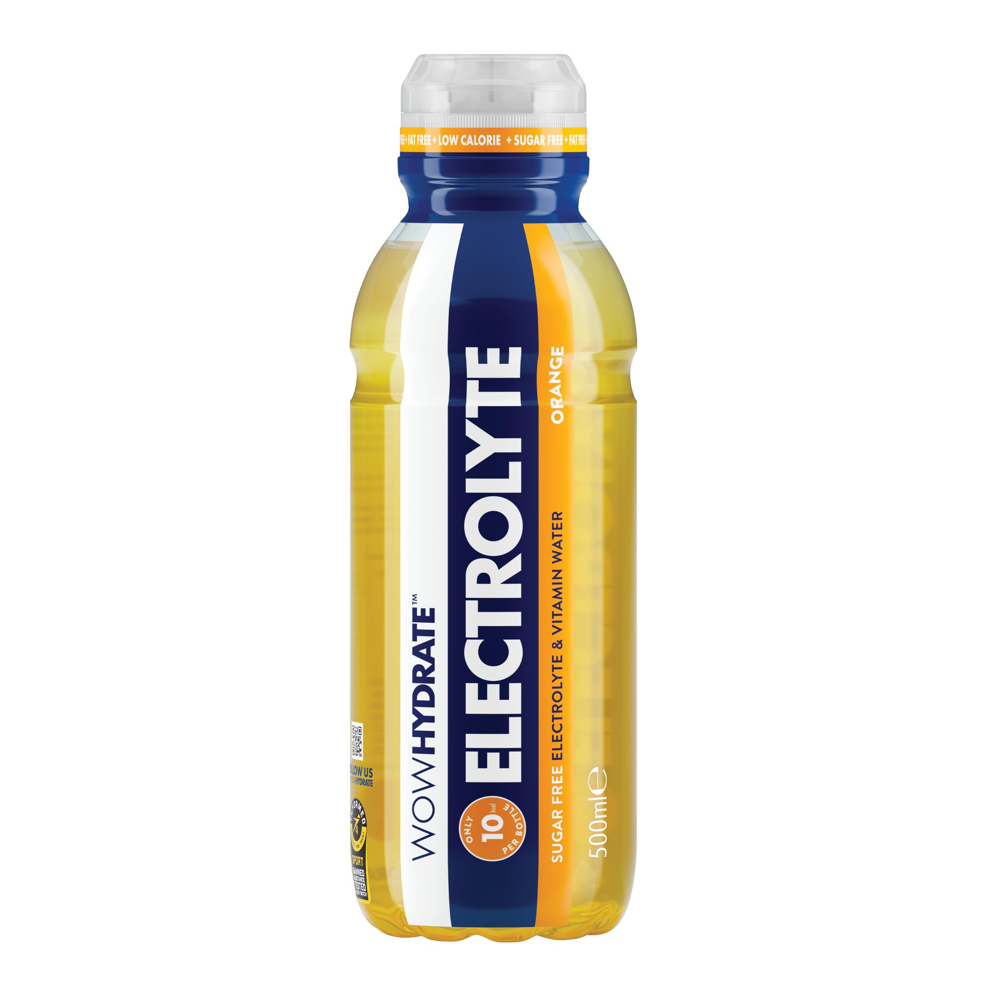 WOW HYDRATE - ELECTROLYTE WATER HYDRATION DRINK BOTTLES
