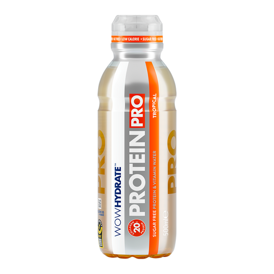 WOW HYDRATE - PROTEIN PRO ELECTROLYTE WATER HYDRATION DRINK BOTTLES