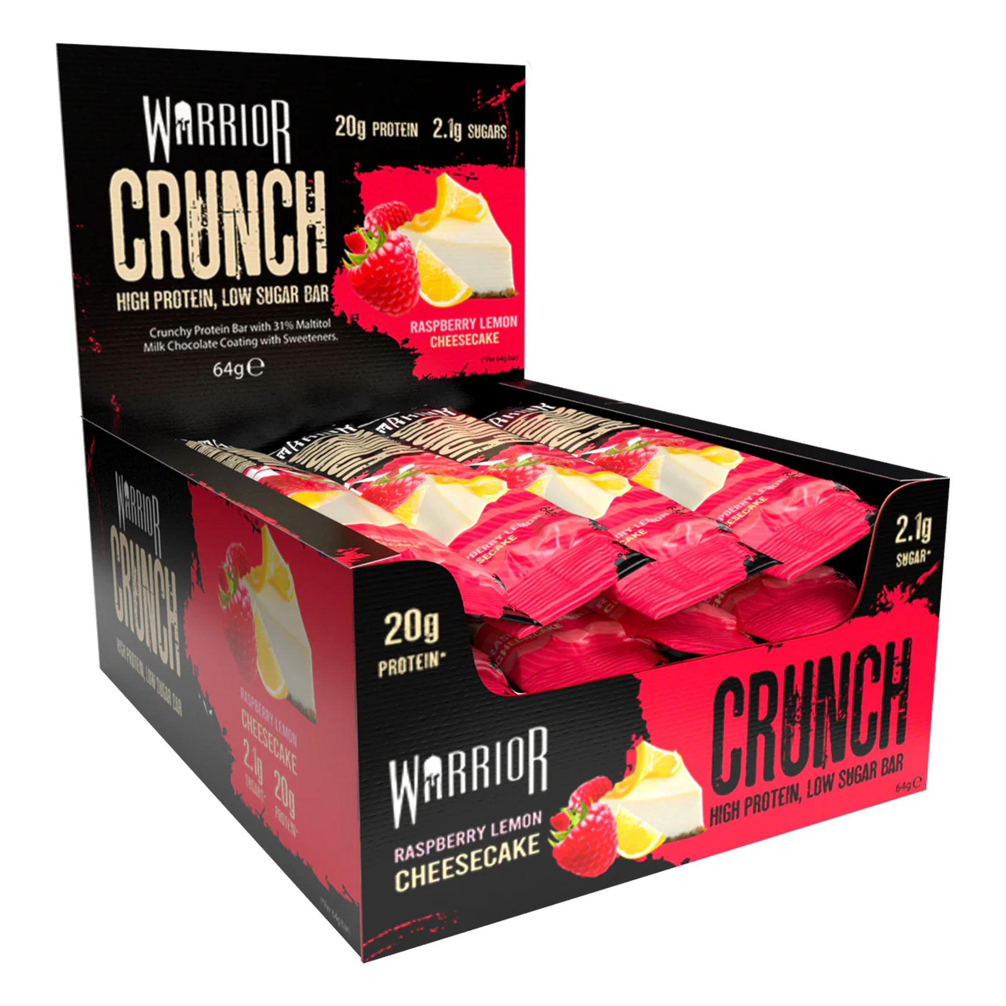 WARRIOR - CRUNCH HGH PROTEIN BARS