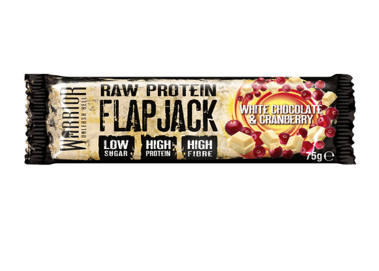 WARRIOR - RAW HIGH PROTEIN MAX FLAVOUR FLAPJACK BARS