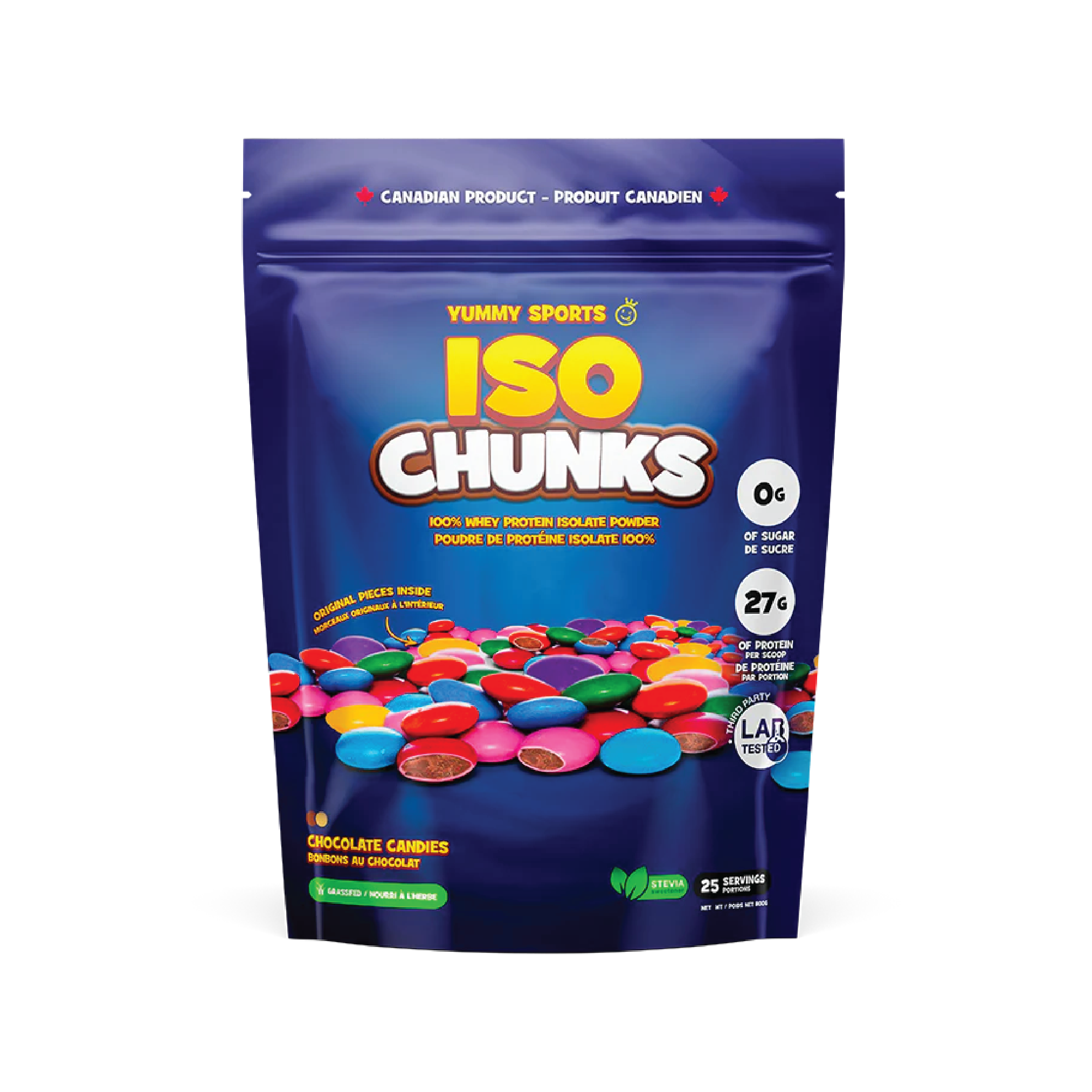 YUMMY SPORTS - ISO CHUNK ISOLATE WHEY PROTEIN POWDER (WITH BITS)
