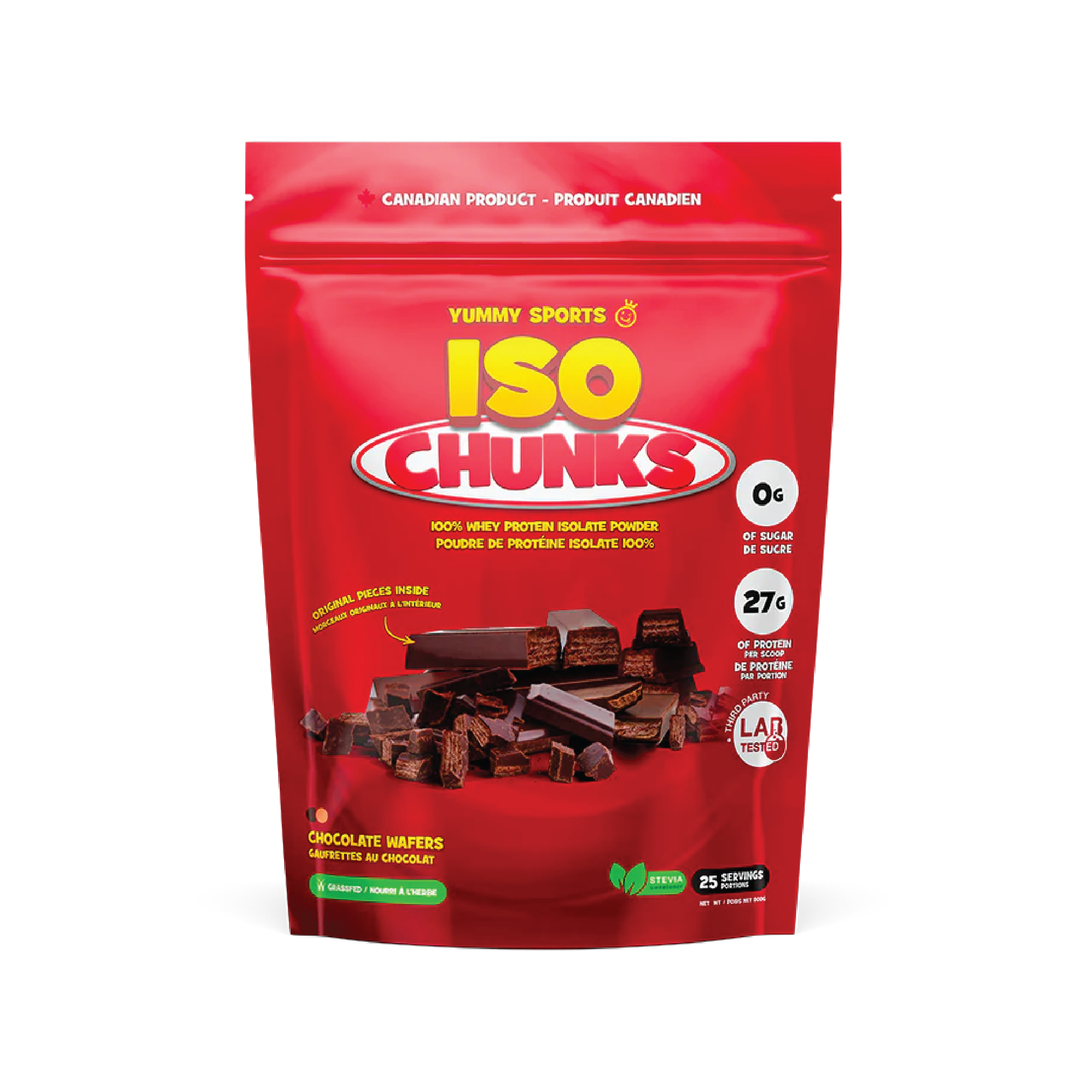 YUMMY SPORTS - ISO CHUNK ISOLATE WHEY PROTEIN POWDER (WITH BITS)