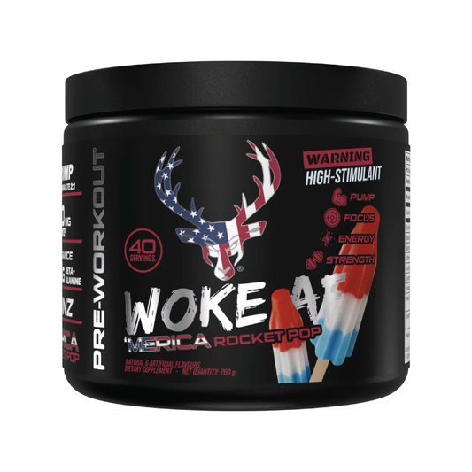 BUCKED UP - WOKE AF PRE WORKOUT POWDER