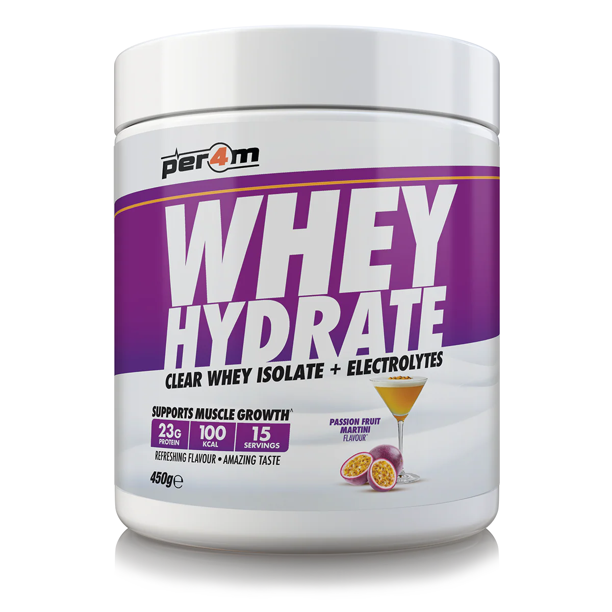 WHEY HYDRATE CLEAR ISOLATE + ELECTROLYTES POWDER