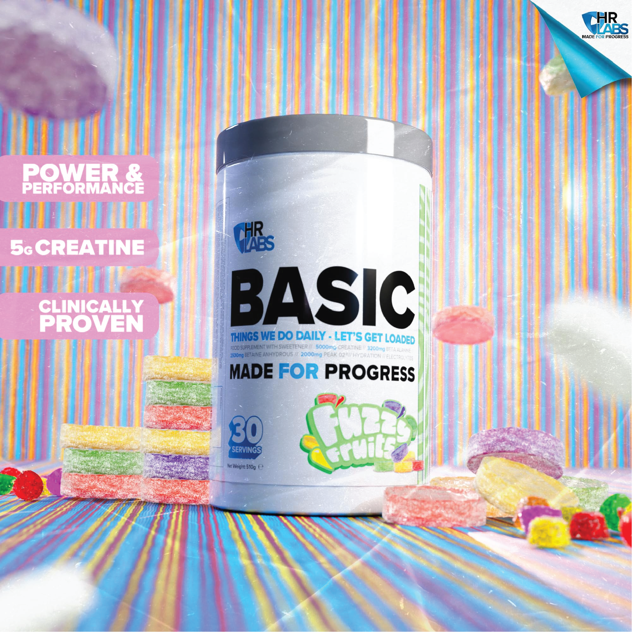 HR LABS - BASIC HYDRATION + CREATINE FORMULA
