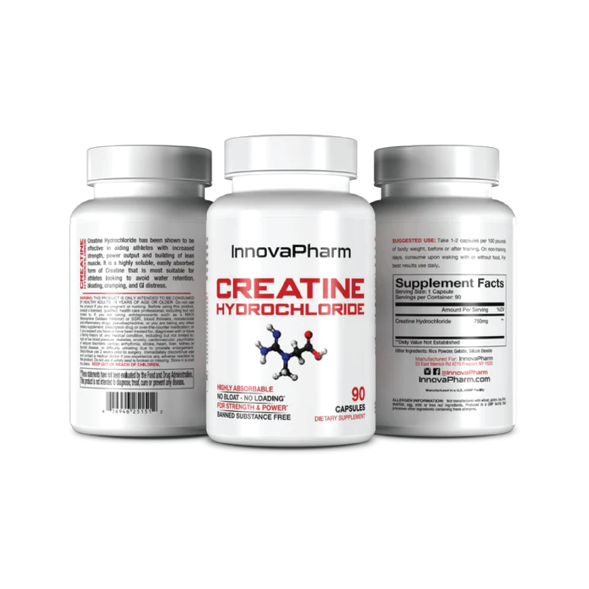INNOVAPHARM - CREATINE HYDROCHLORIDE CAPSULES