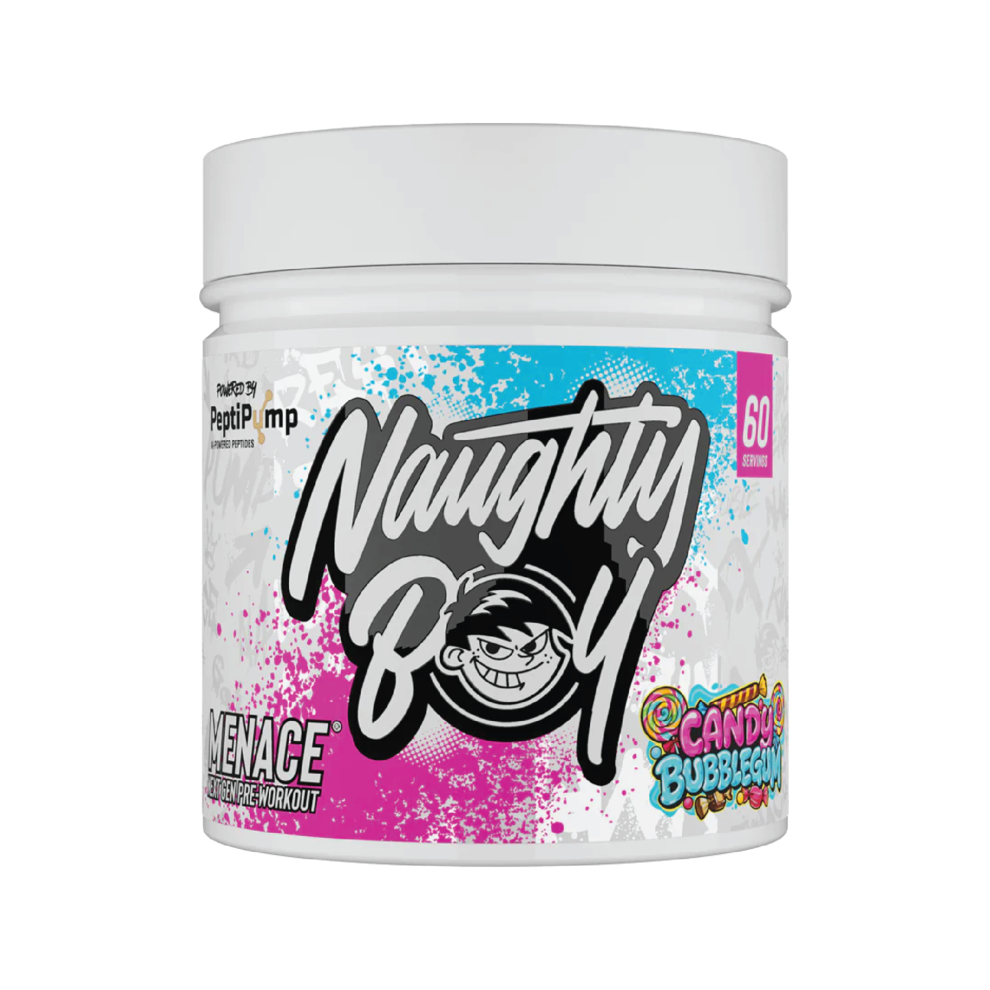 NAUGHTY BOY - MENACE V2 PRE WORKOUT (STIM)