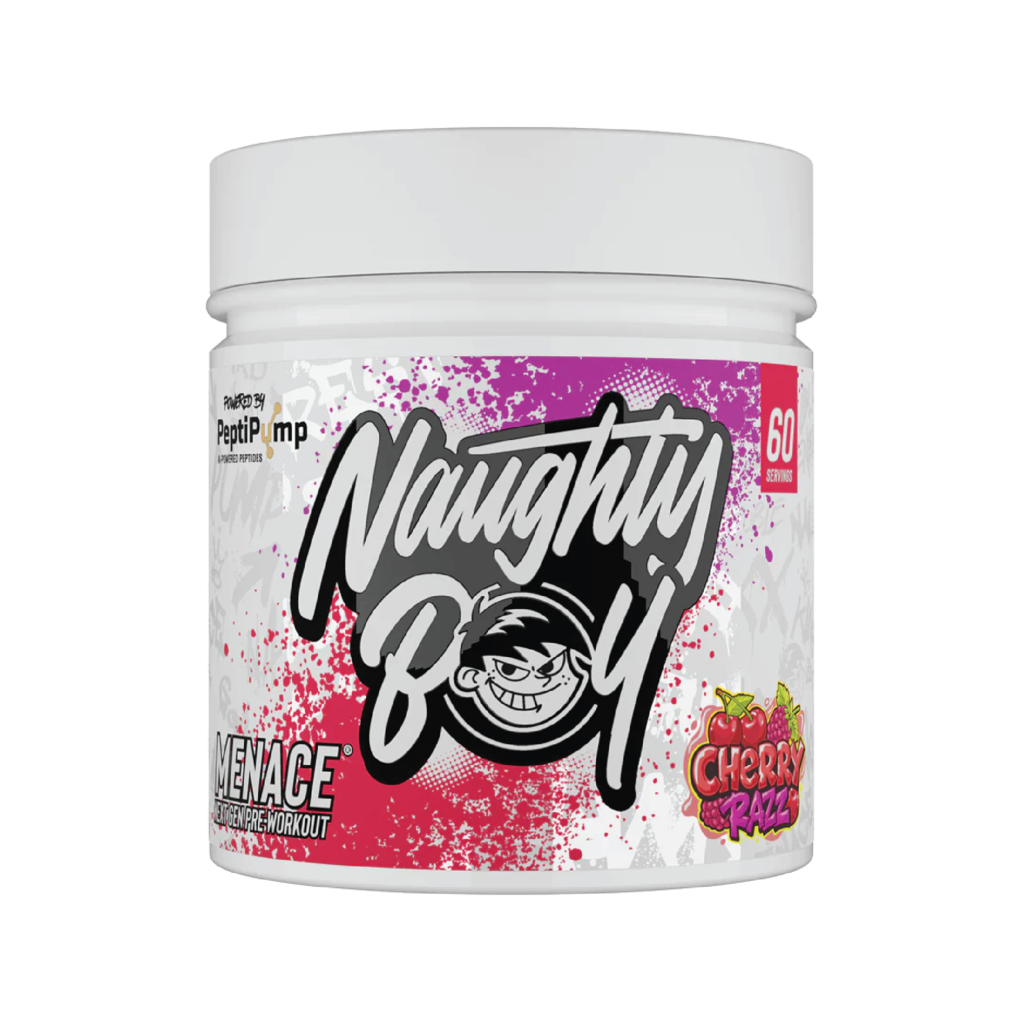 NAUGHTY BOY - MENACE V2 PRE WORKOUT (STIM)