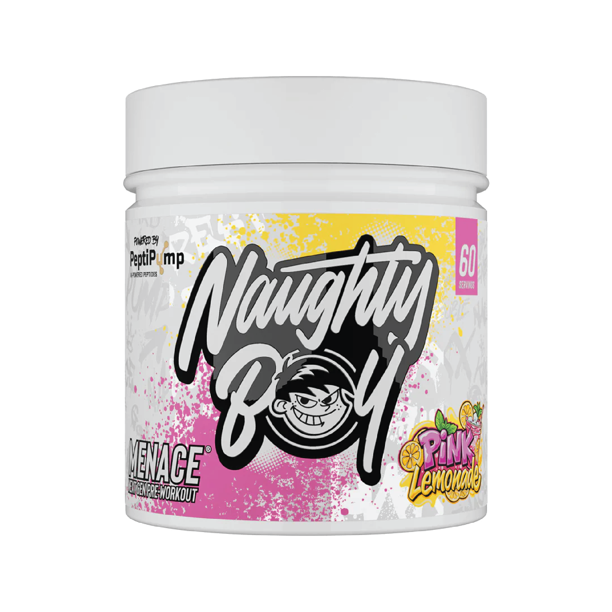 NAUGHTY BOY - MENACE V2 PRE WORKOUT (STIM)