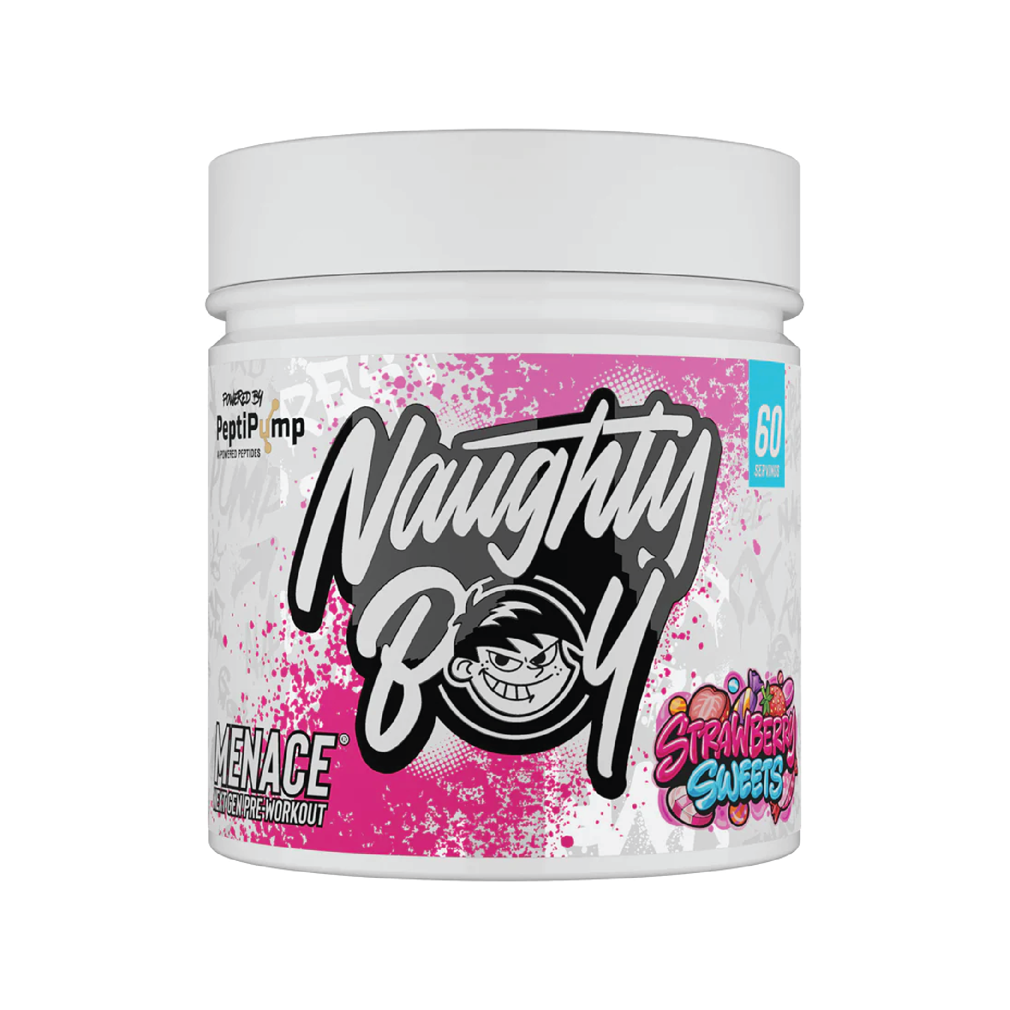 NAUGHTY BOY - MENACE V2 PRE WORKOUT (STIM)