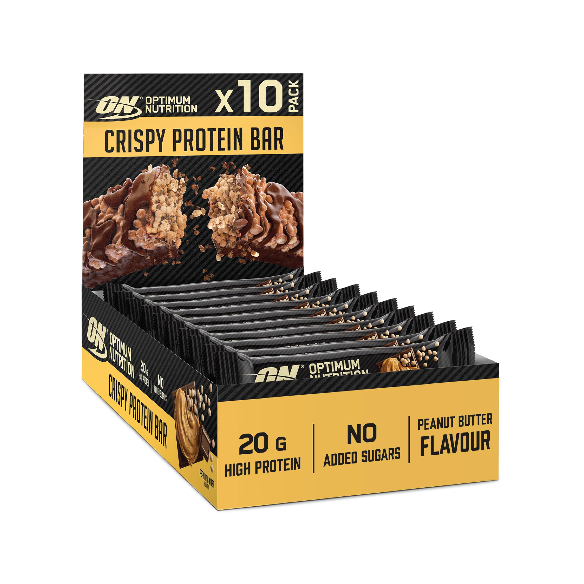 OPTIMUM NUTRITION - PROTEIN CRISP BARS