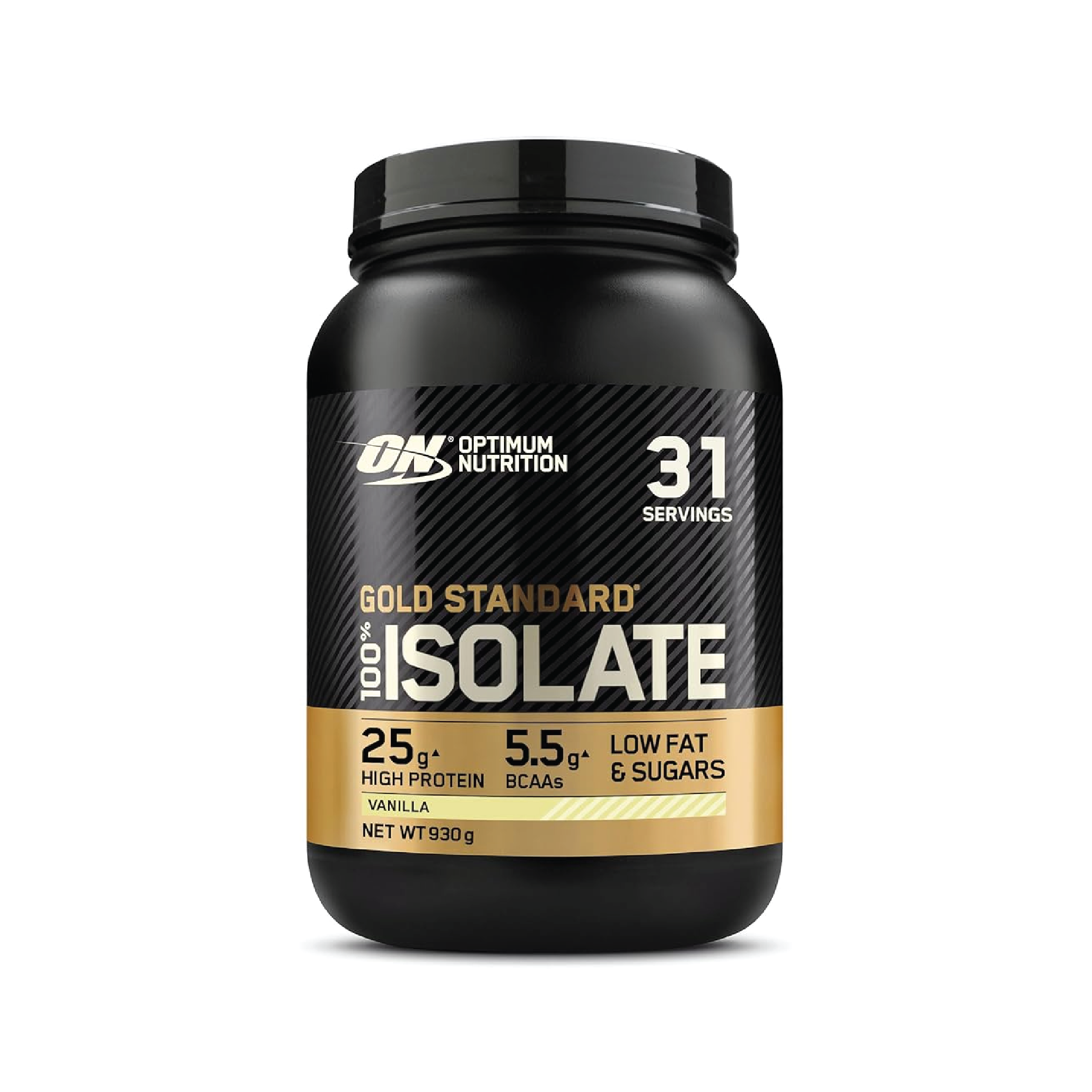OPTIMUM NUTRITION - GOLD STANDARD 100% ISOLATE PROTEIN POWDER