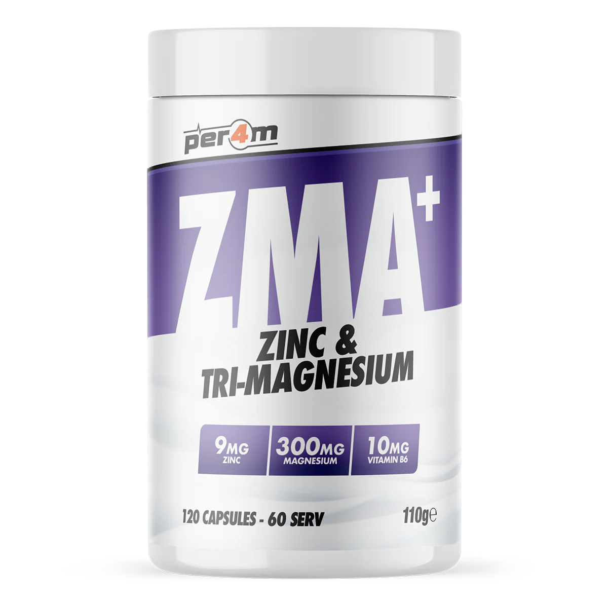ZMA+ (ZINC + MAGNESIUM + B6 VITAMIN) CAPSULES