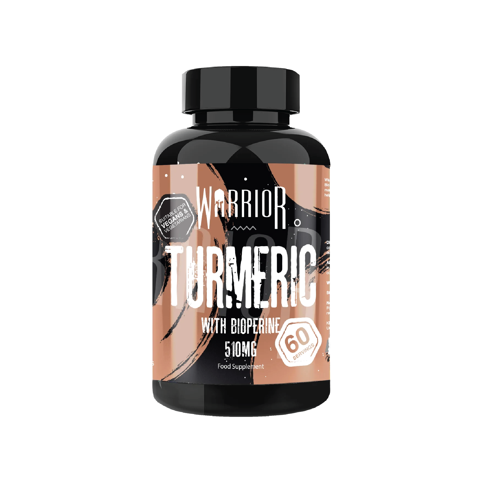 WARRIOR - TURMERIC + BIOPERINE TABLETS