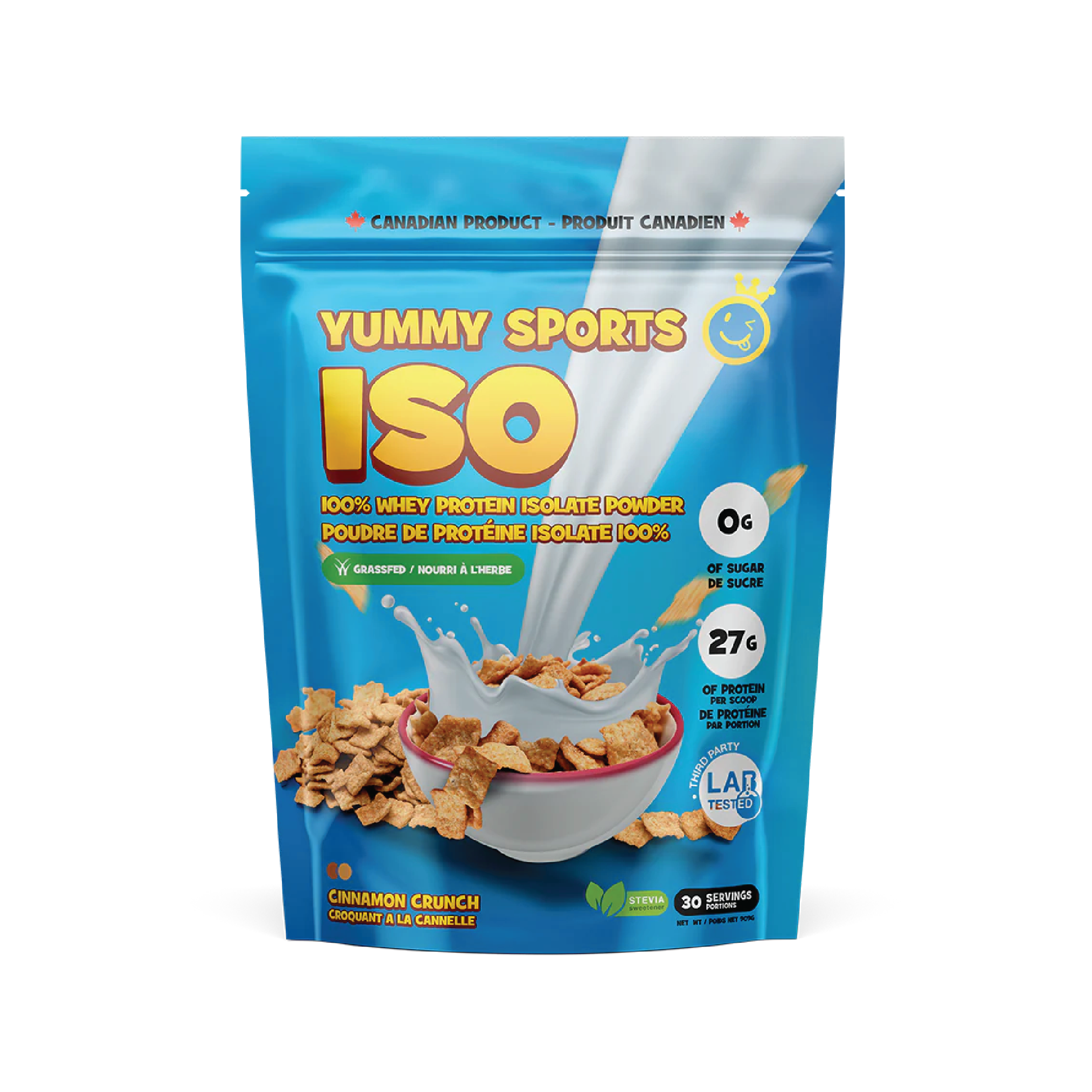 YUMMY SPORTS - ISO ISOLATE WHEY PROTEIN POWDER